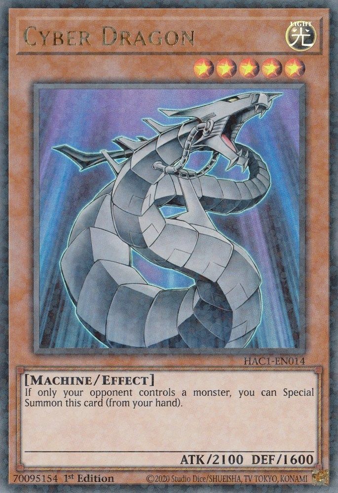 Cyber Dragon (Duel Terminal) (HAC1-EN014) - Duel Terminal Technology Ultra Rare