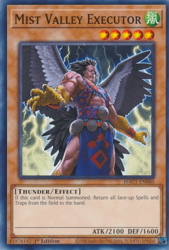 Mist Valley Executor (HAC1-EN060) - Common