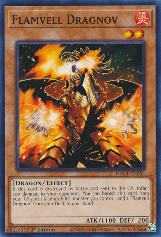 Flamvell Dragnov (HAC1-EN065) - Common