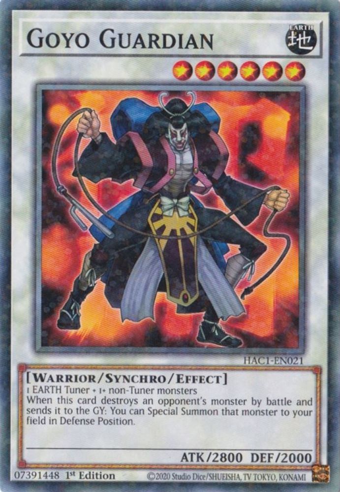 Goyo Guardian (Duel Terminal) (HAC1-EN021) - Duel Terminal Technology Common