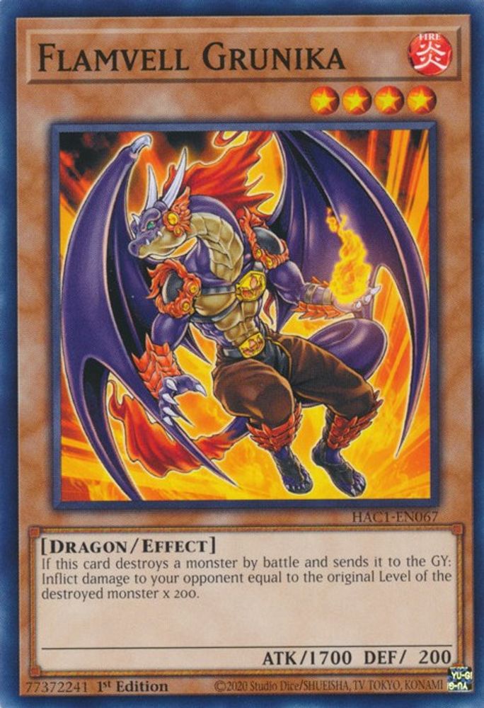 Flamvell Grunika (HAC1-EN067) - Common