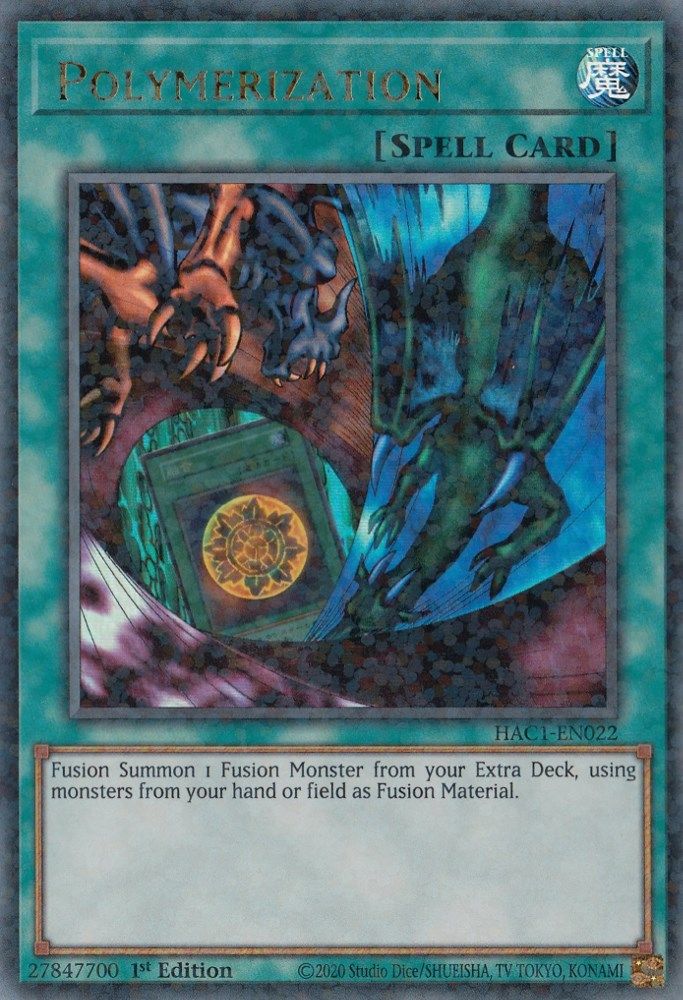 Polymerization (Duel Terminal) (HAC1-EN022) - Duel Terminal Technology Ultra Rare