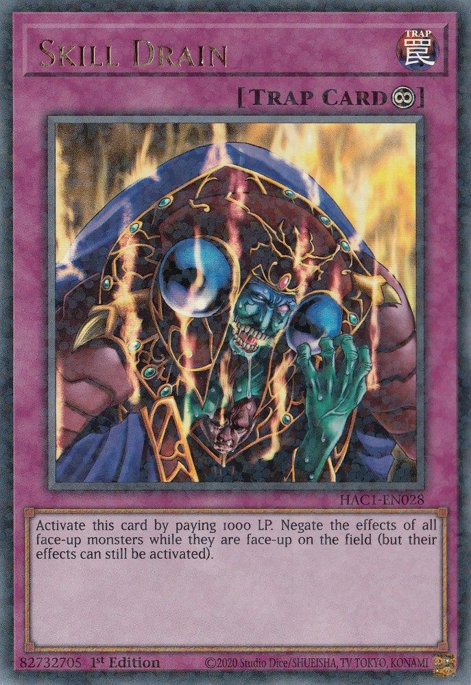 Skill Drain (Duel Terminal) (HAC1-EN028) - Duel Terminal Technology Ultra Rare