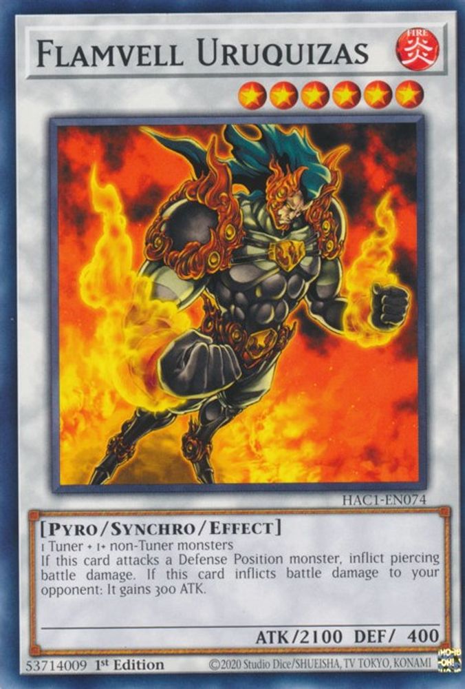 Flamvell Uruquizas [HAC1-EN074] Commun 
