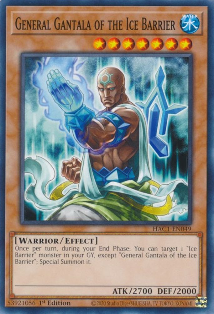 General Gantala of the Ice Barrier (HAC1-EN049) - Common