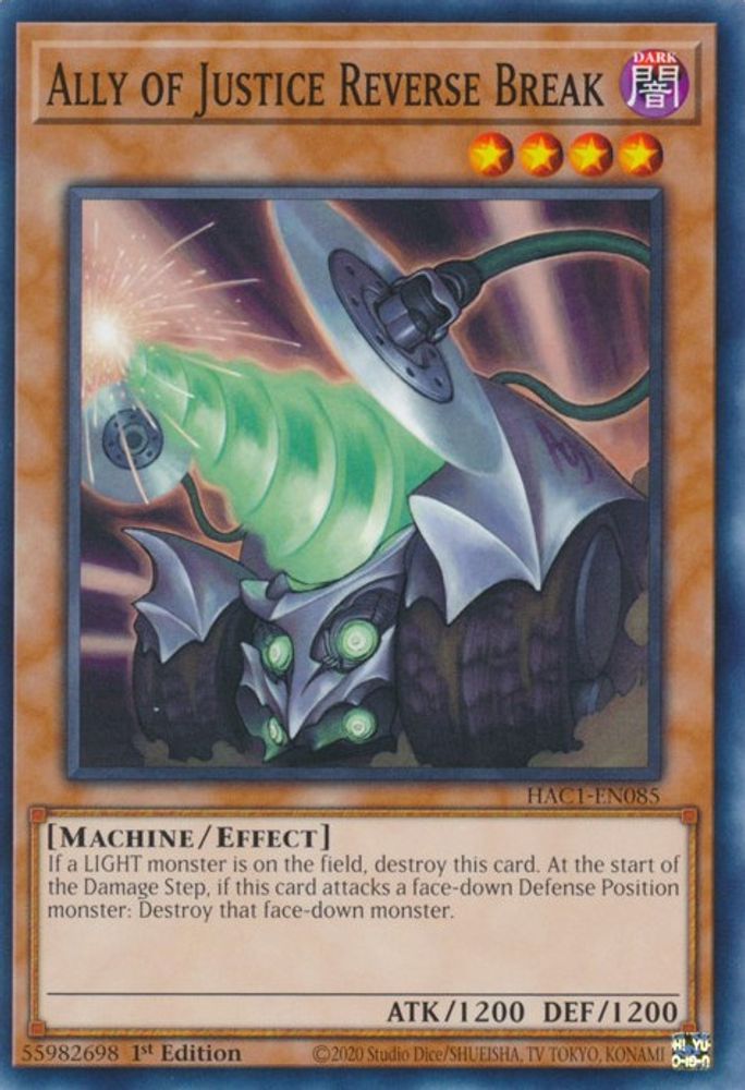 Ally of Justice Reverse Break (HAC1-EN085) - Common