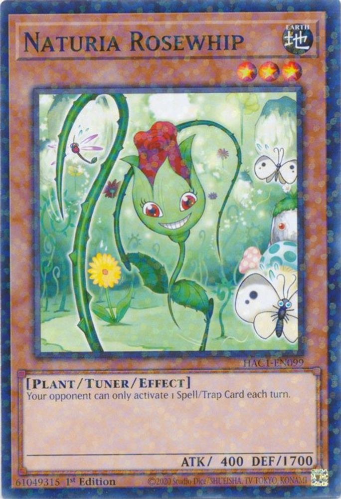 Naturia Rosewhip (Duel Terminal) (HAC1-EN099) - Duel Terminal Technology Common