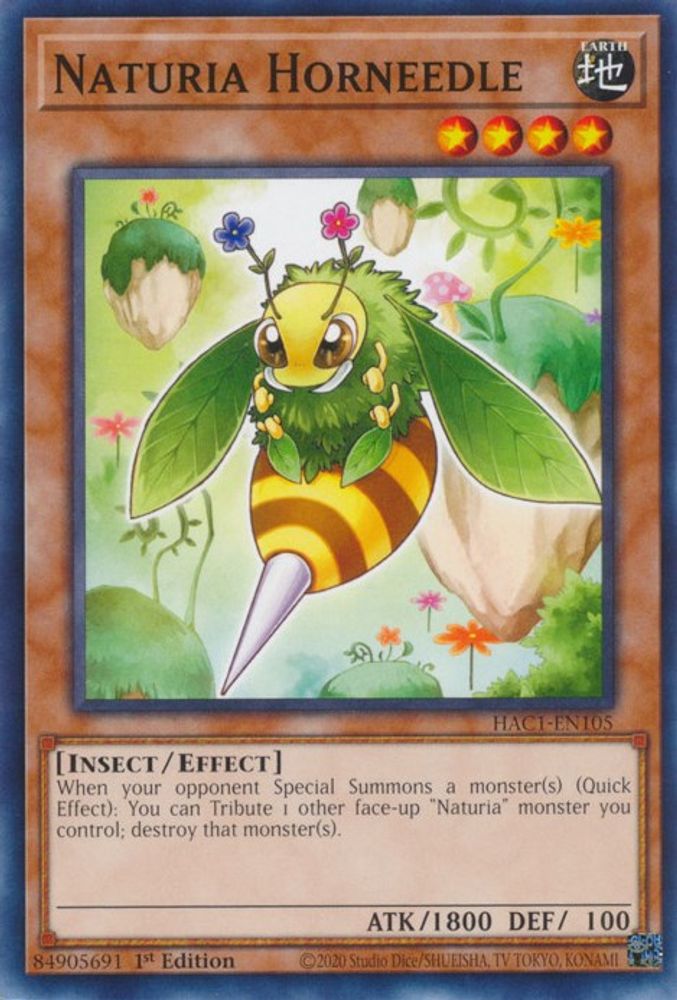 Naturia Horneedle (HAC1-EN105) - Common