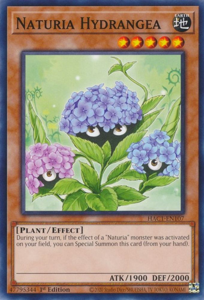 Hortensia Naturia [HAC1-EN107] Commun 