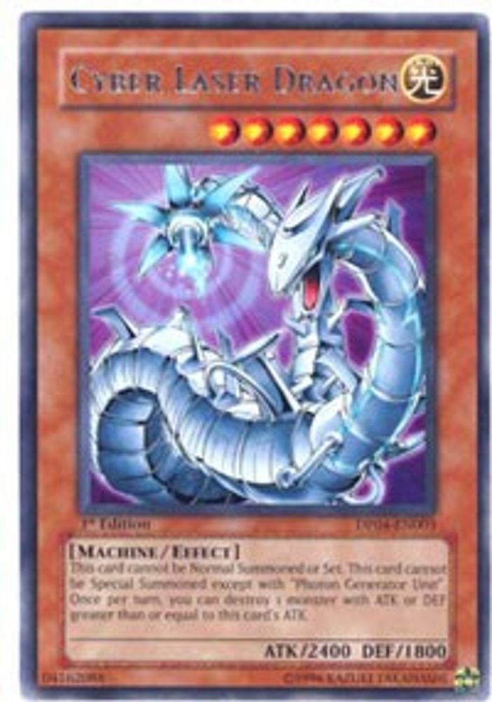 Cyber Laser Dragon (DP04-EN003) - Rare