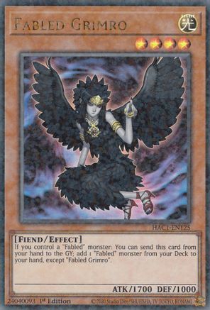 Fabled Grimro (Duel Terminal) [HAC1-EN125] Parallel Rare