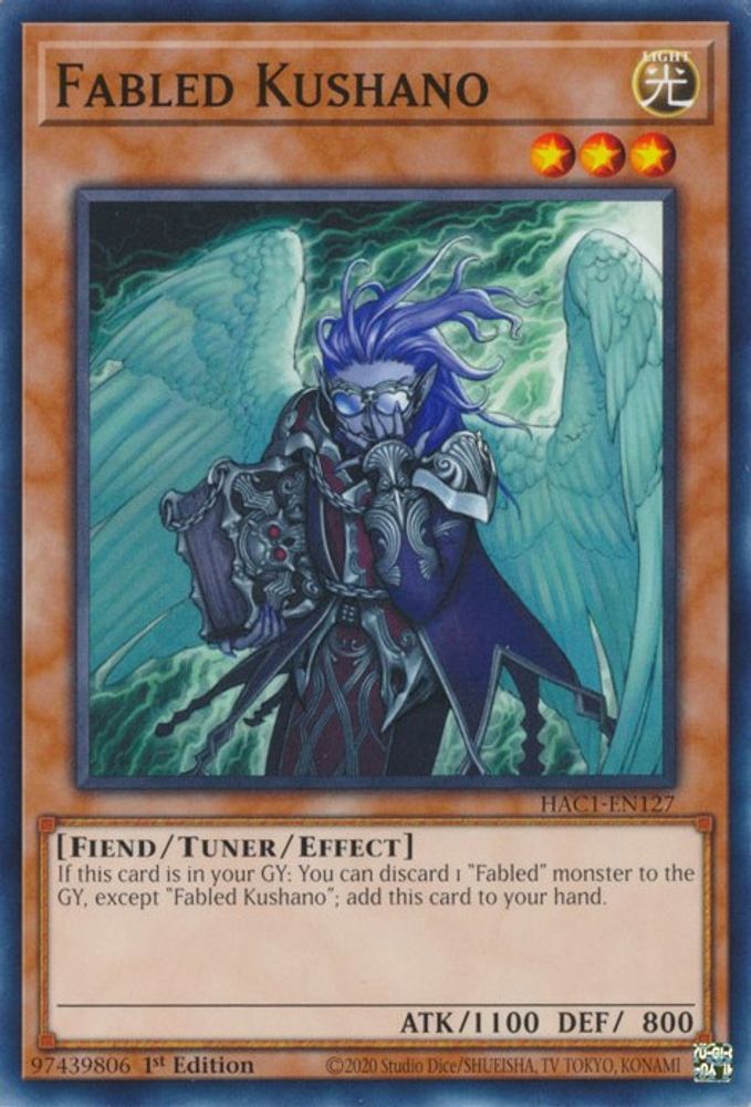 Kushano légendaire [HAC1-EN127] Commun 