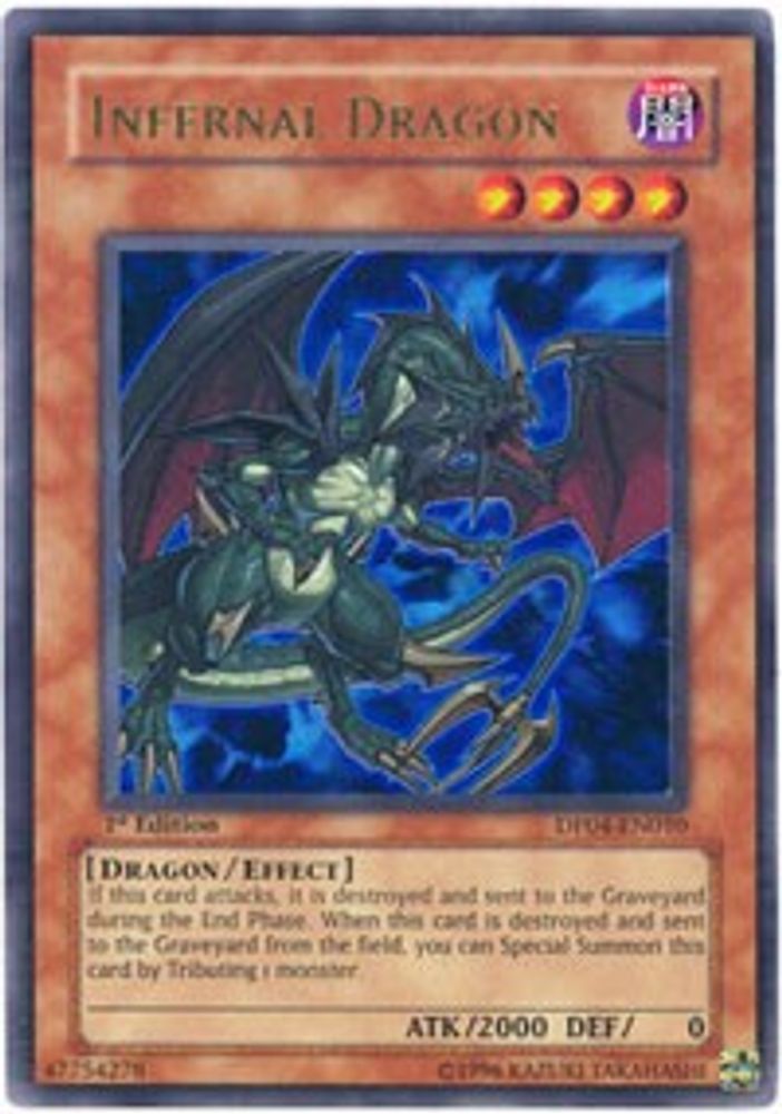 Infernal Dragon (DP04-EN010) - Ultra Rare