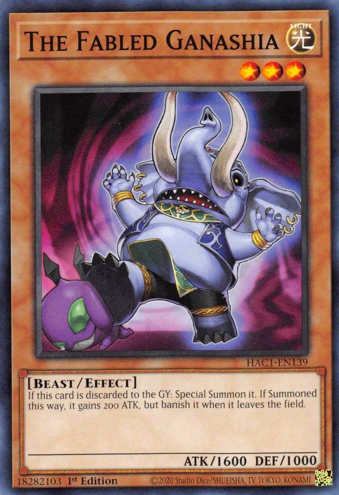 The Fabled Ganashia (HAC1-EN139) - Common