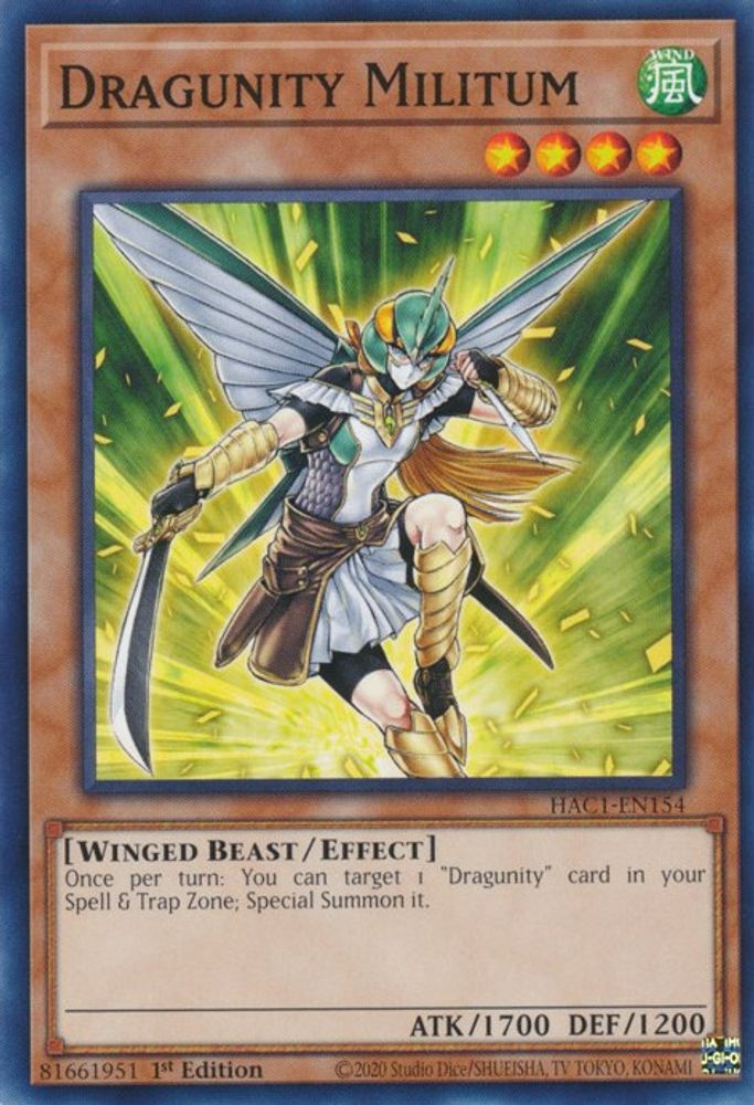 Dragunity Militum (HAC1-EN154) - Common