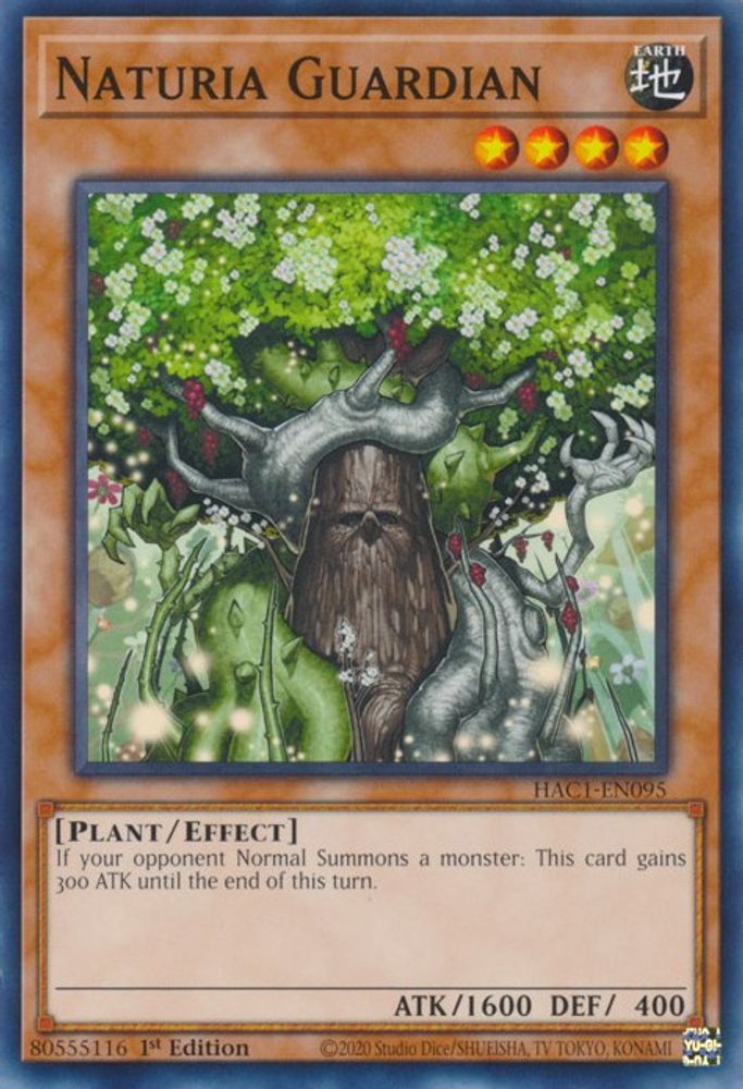 Naturia Guardian (HAC1-EN095) - Common