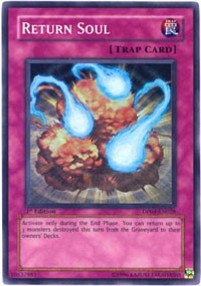 Retour de l'âme [DP04-EN028] Super Rare 