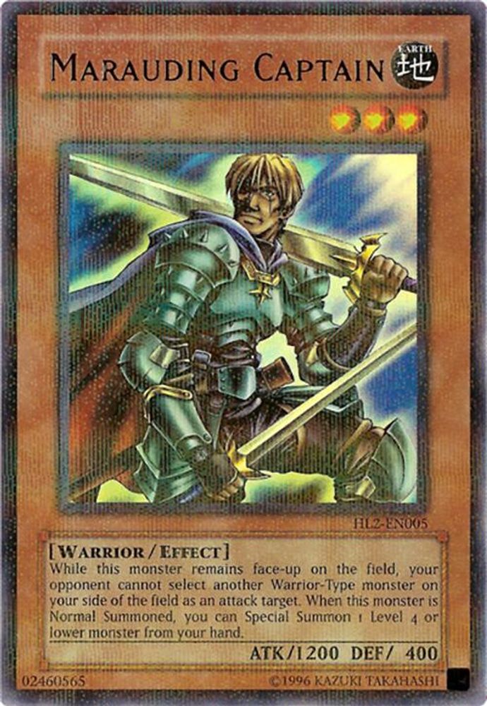 Marauding Captain (HL2-EN005) - Parallel Rare