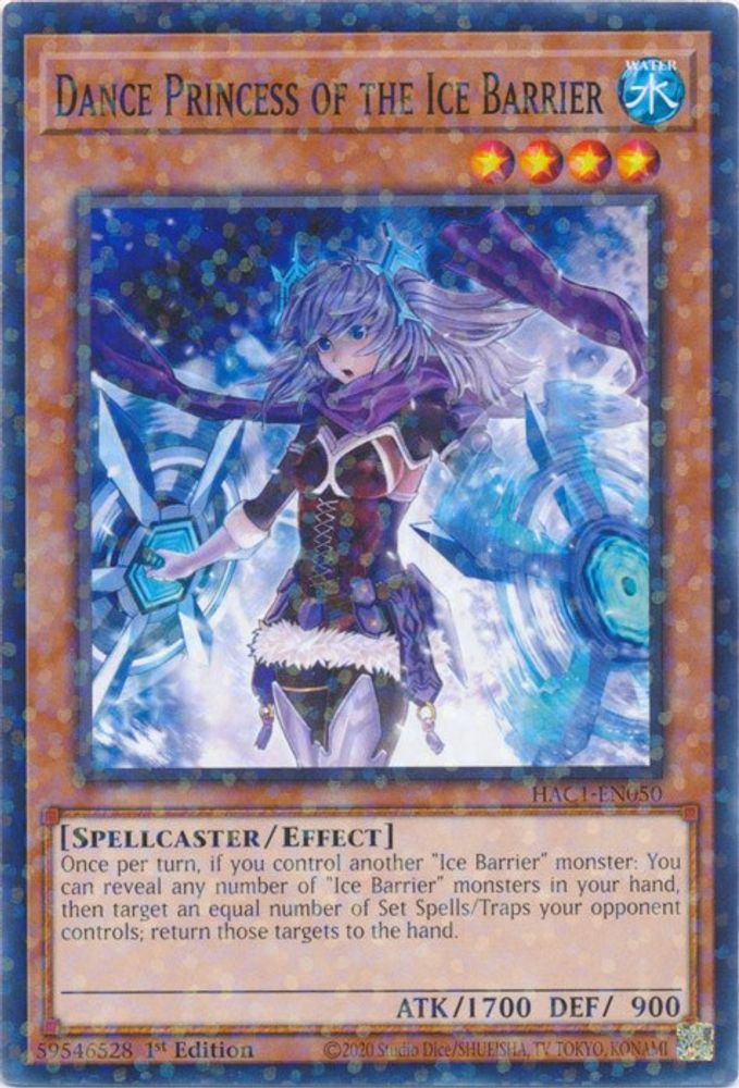 Dance Princess of the Ice Barrier (Duel Terminal) (HAC1-EN050) - Duel Terminal Technology Common