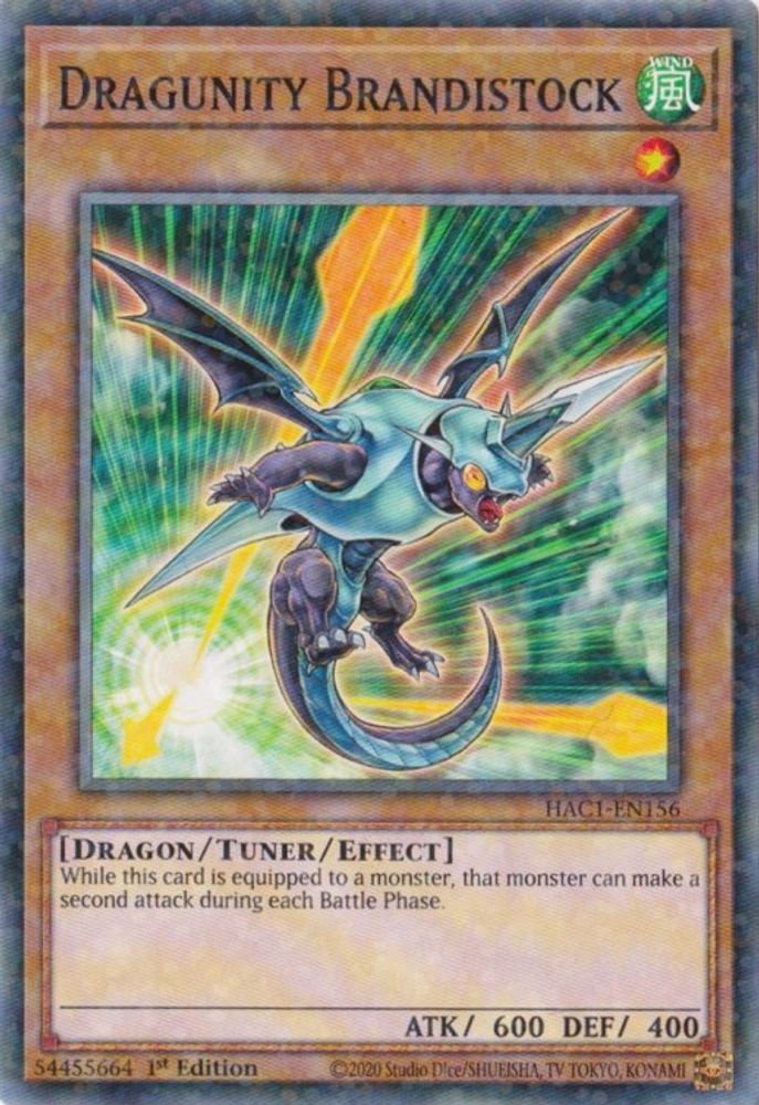 Dragunity Brandistock (Duel Terminal) [HAC1-EN156] Commun 
