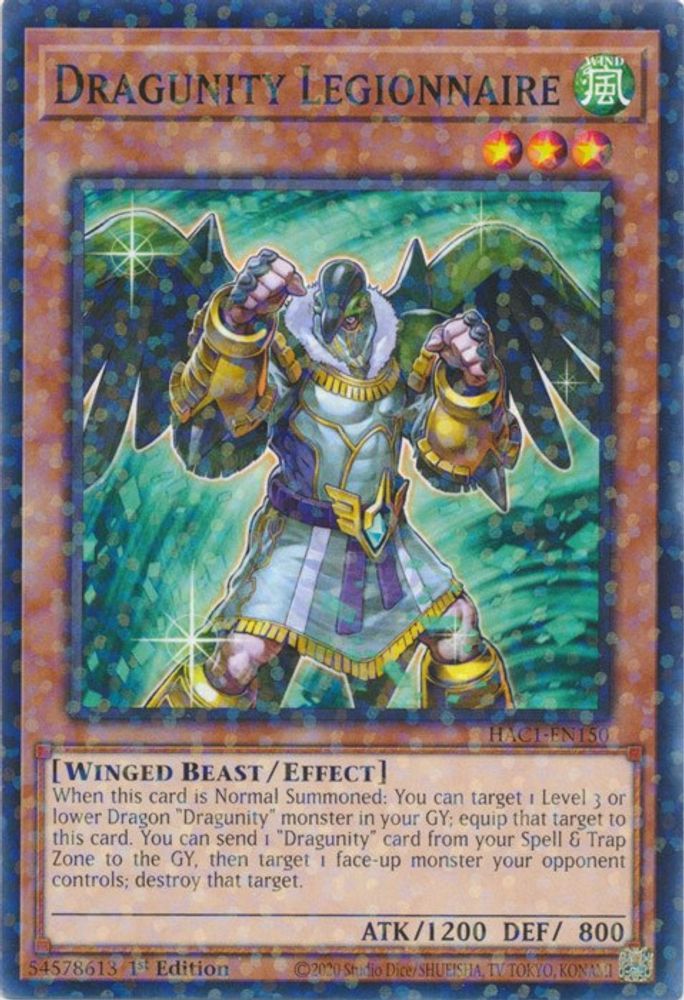 Dragunity Legionnaire (Duel Terminal) (HAC1-EN150) - Duel Terminal Technology Common