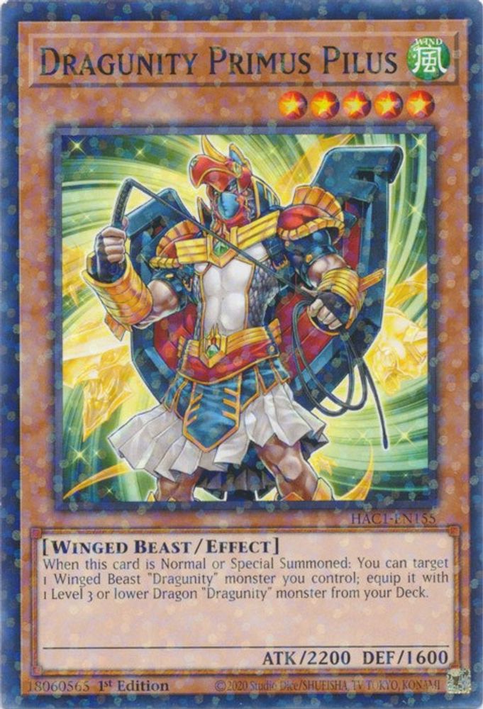 Dragunité Primus Pilus (Duel Terminal) [HAC1-EN155] Commun 