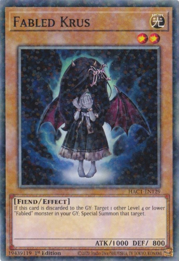 Fabled Krus (Duel Terminal) (HAC1-EN129) - Duel Terminal Technology Common
