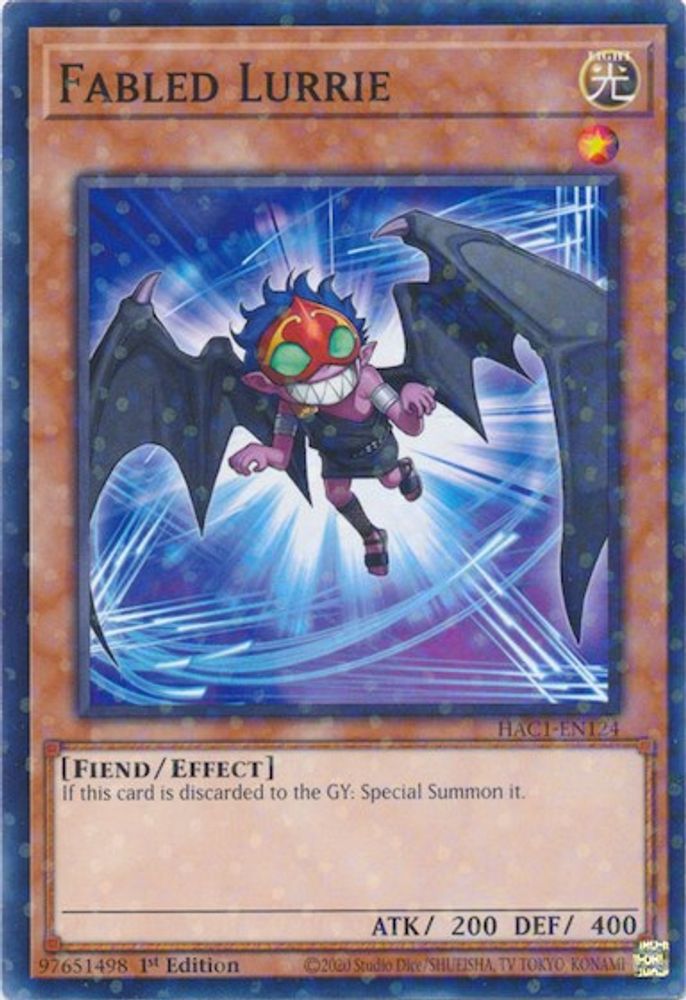 Lurrie légendaire (Duel Terminal) [HAC1-EN124] Commun 