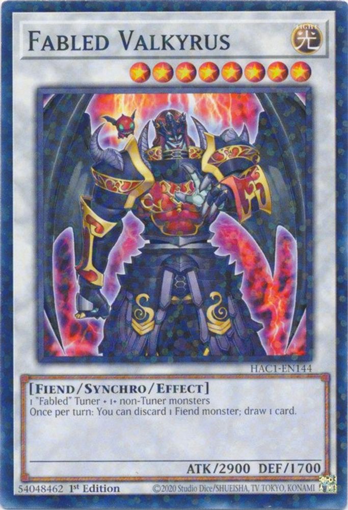 Valkyrus légendaire (Duel Terminal) [HAC1-EN144] Commun 