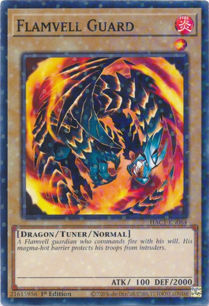 Flamvell Guard (Duel Terminal) [HAC1-EN064] Commun 