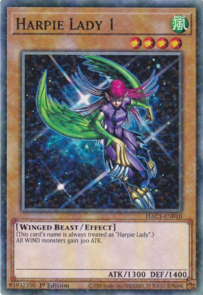 Harpie Lady 1 (Duel Terminal) [HAC1-EN010] Commun 