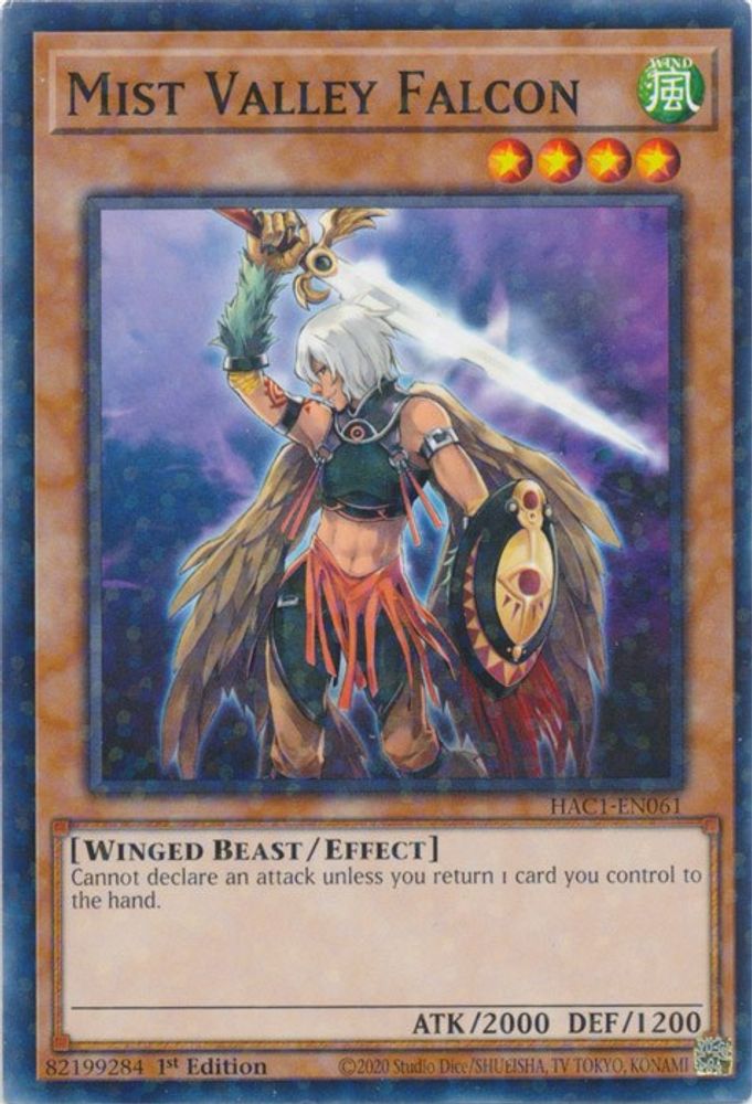 Mist Valley Falcon (Duel Terminal) (HAC1-EN061) - Duel Terminal Technology Common