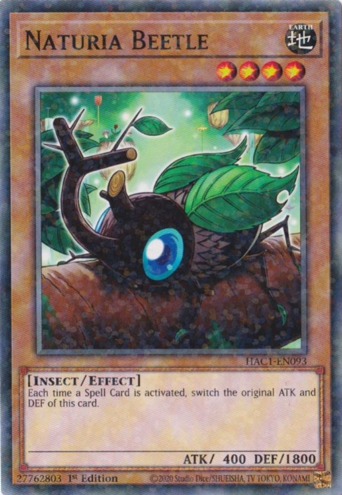 Naturia Beetle (Duel Terminal) (HAC1-EN093) - Duel Terminal Technology Common