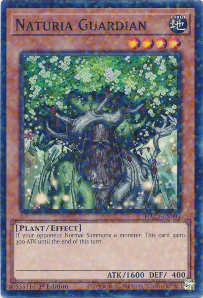 Naturia Guardian (Duel Terminal) [HAC1-EN095] Commun 