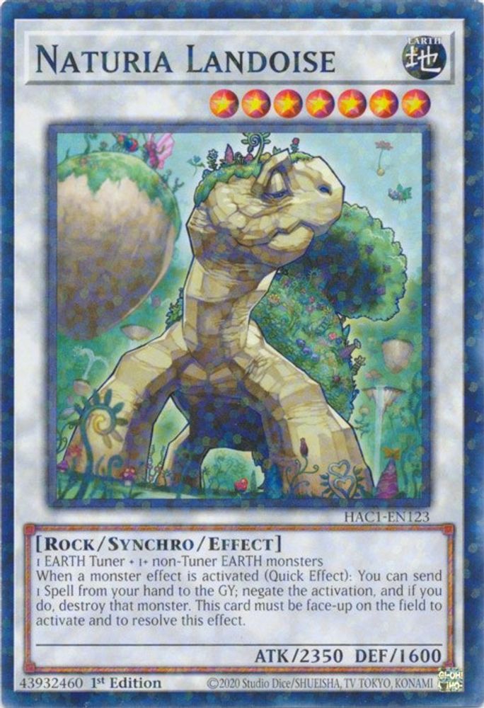 Naturia Landoise (Duel Terminal) (HAC1-EN123) - Duel Terminal Technology Common