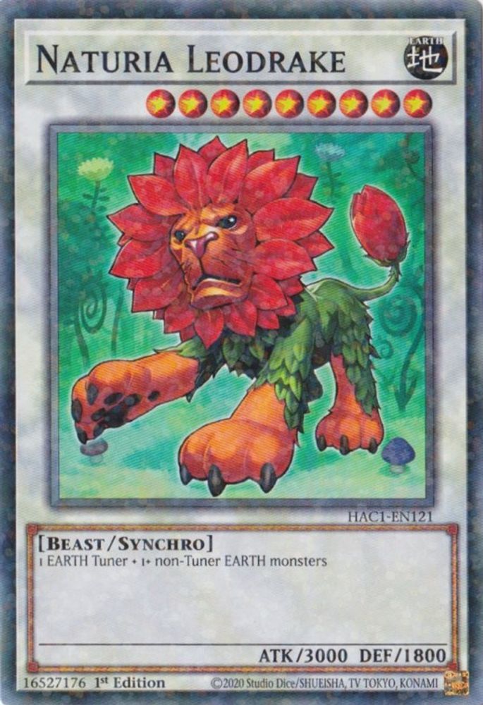 Naturia Leodrake (Duel Terminal) (HAC1-EN121) - Duel Terminal Technology Common