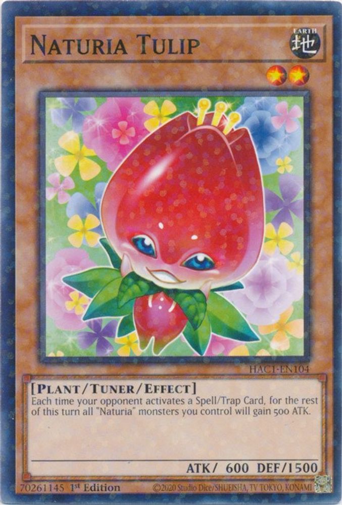 Naturia Tulip (Duel Terminal) (HAC1-EN104) - Duel Terminal Technology Common