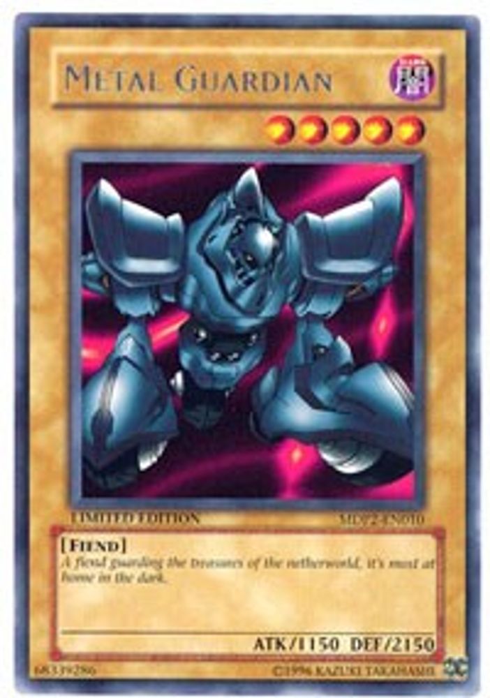 Metal Guardian (MDP2-EN010) - Rare