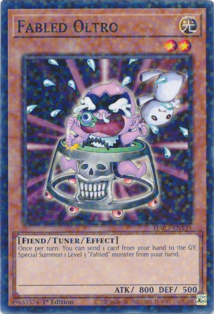 Fabled Oltro (Duel Terminal) (HAC1-EN135) - Duel Terminal Technology Common