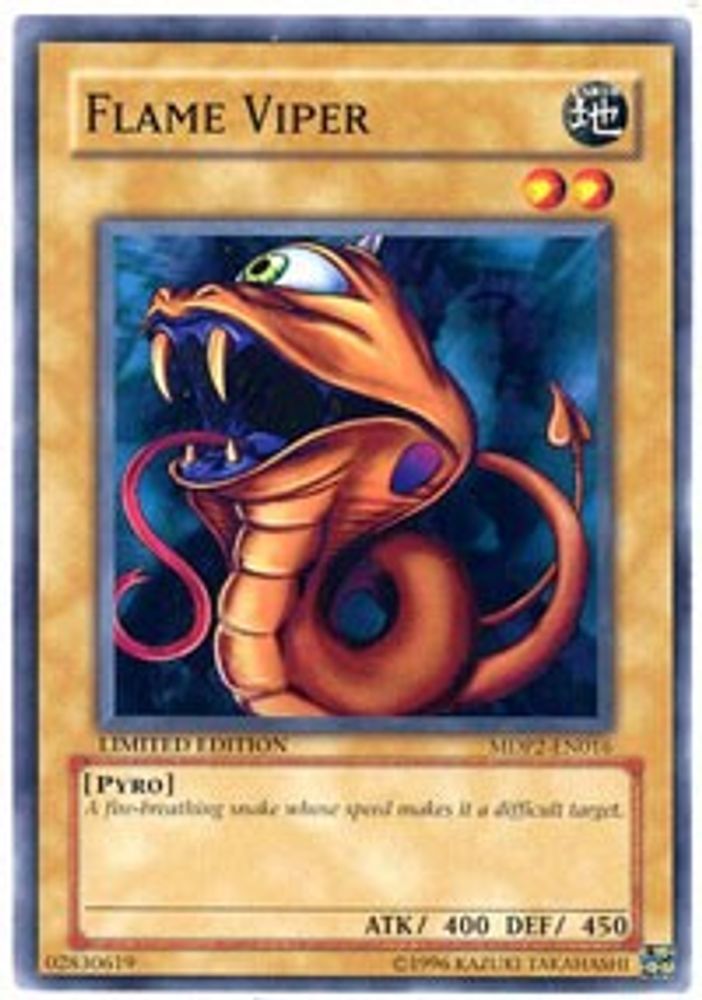 Vipère de flamme [MDP2-EN016] Commun 