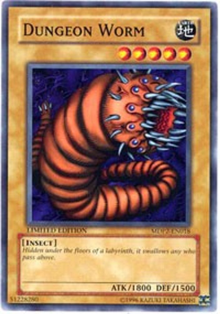 Dungeon Worm (MDP2-EN018) - Common