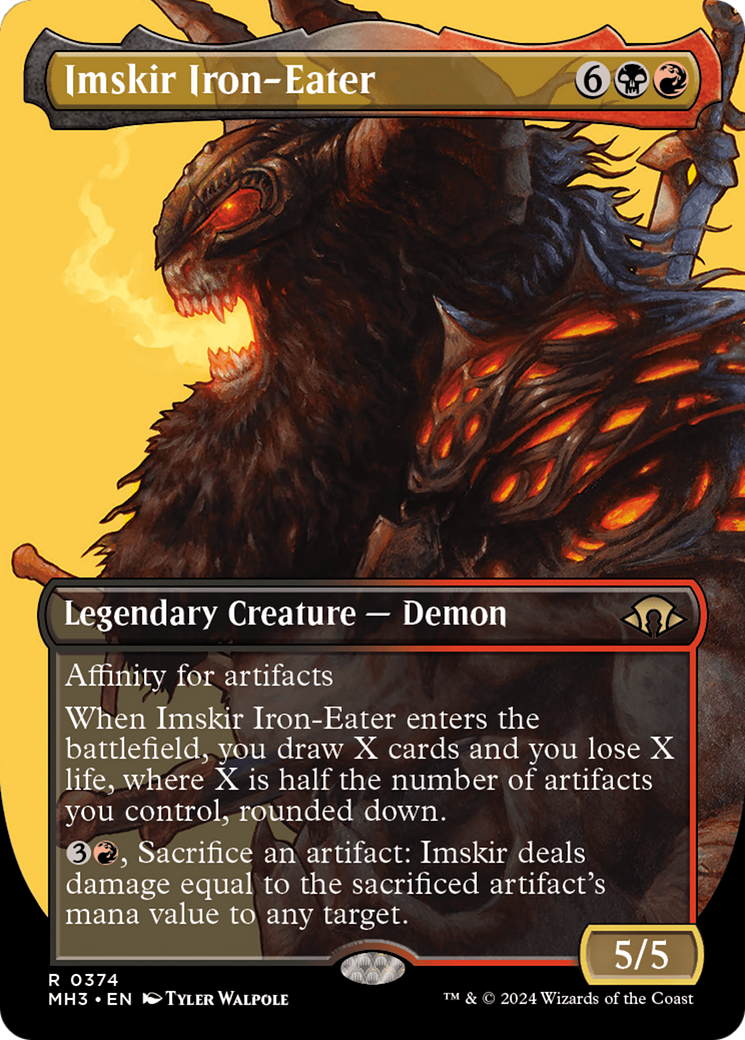 Imskir Iron-Eater (sans frontières) [Modern Horizons 3] 