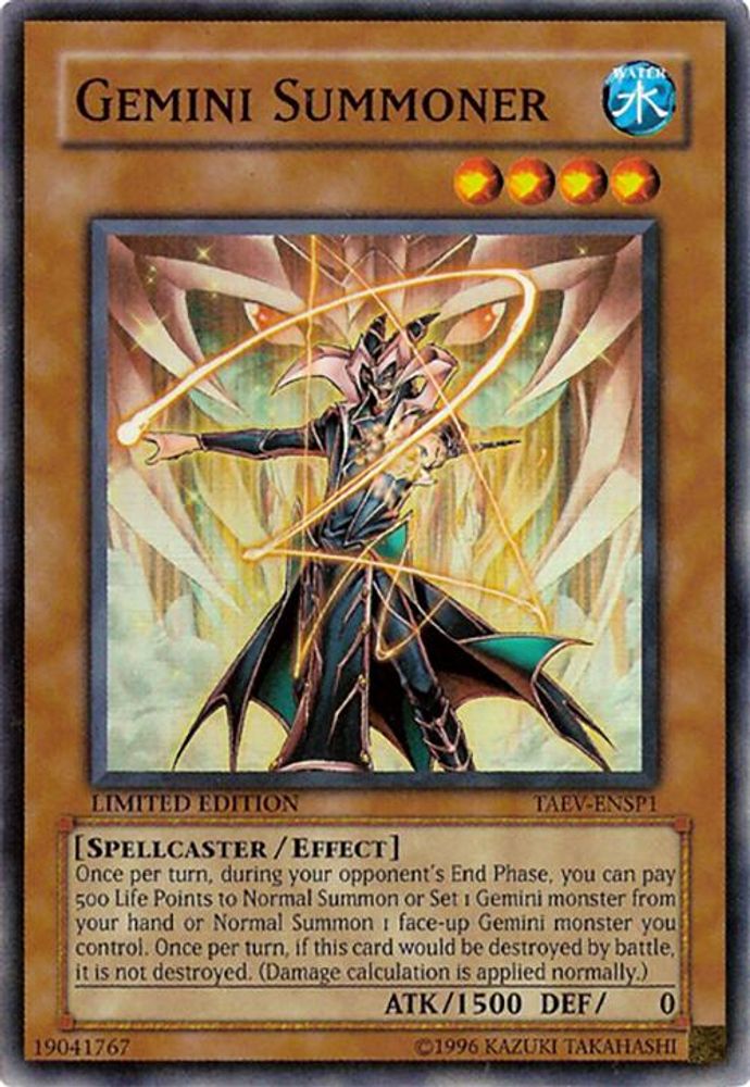 Gemini Summoner (TAEV-ENSP1) - Super Rare