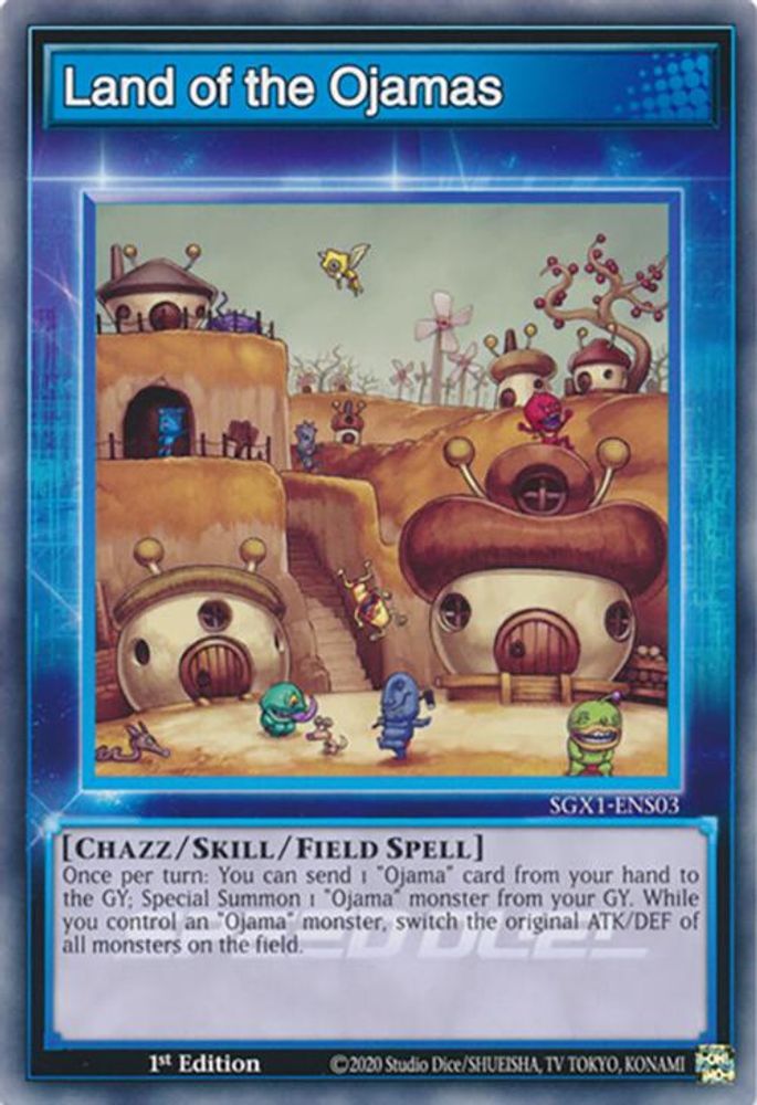 Land of the Ojamas (SGX1-ENS03) - Common