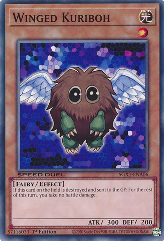 Winged Kuriboh (SGX1-ENA06) - Common