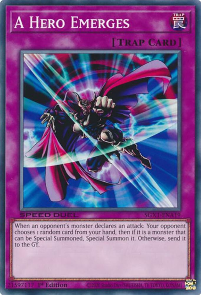 A Hero Emerges (SGX1-ENA19) - Common