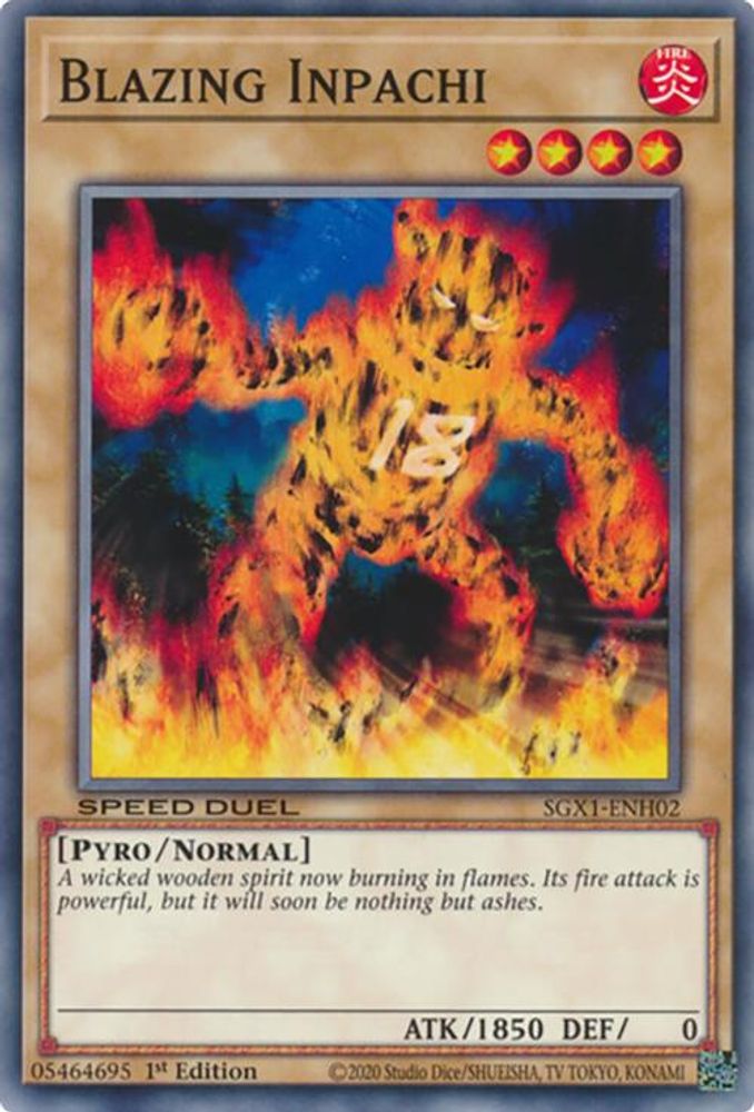 Blazing Inpachi (SGX1-ENH02) - Common