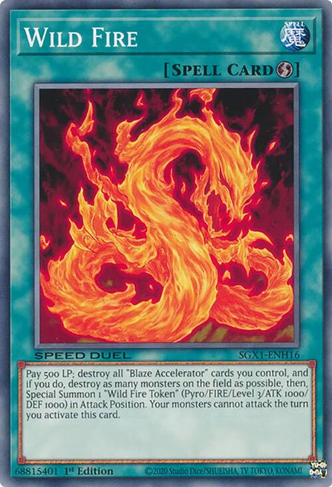 Wild Fire (SGX1-ENH16) - Common