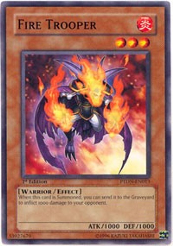 Fire Trooper (PTDN-EN013) - Common