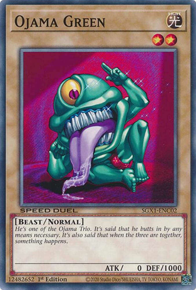 Ojama Green (SGX1-ENC02) - Common